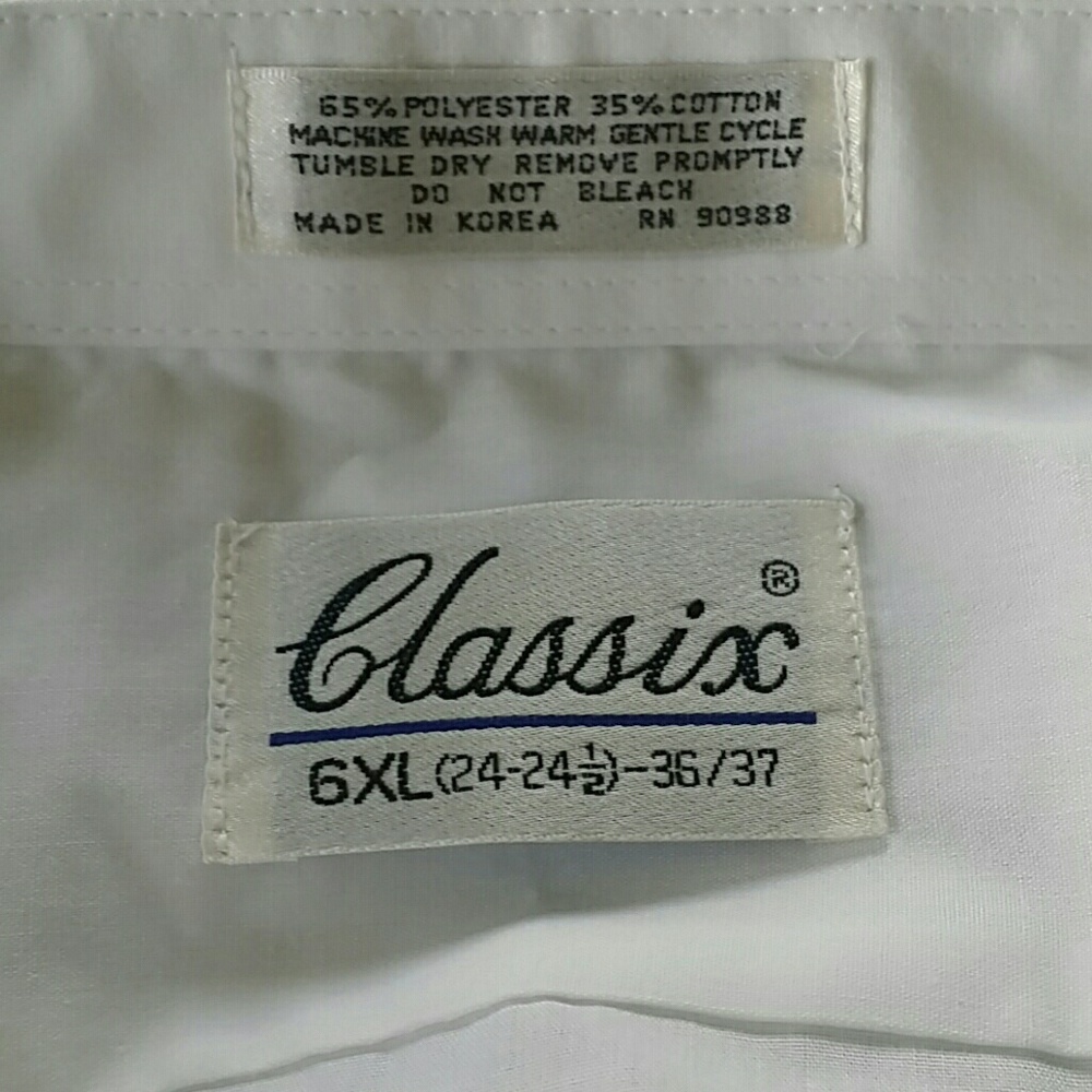 Men's tuxedo shirt